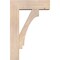 Ekena Millwork Imperial Block Smooth Bracket w/ Offset Brace, Douglas Fir, 7 1/2"W x 24"D x 36"H BKT0806X24X36IMP05SDF - alternate 2